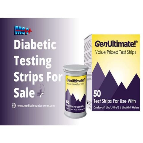 Diabetic Testing Strips For Sale | PPT