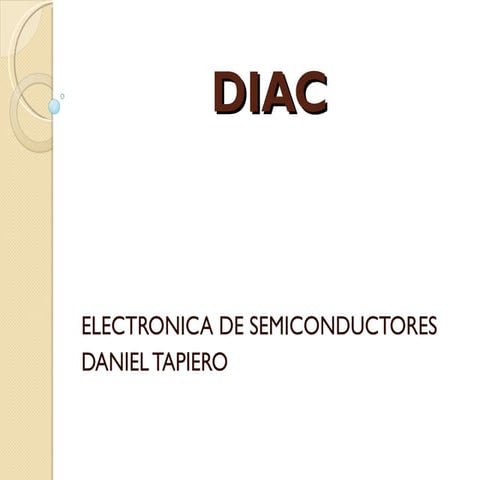 Diac daniel tapiero