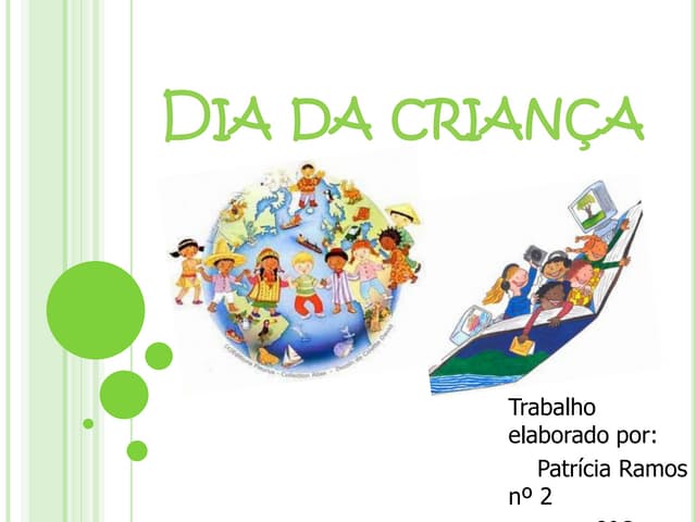 Como surgiu o dia da criança | PPT