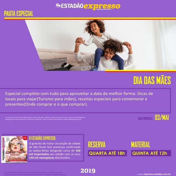Dia das Mães - Estadão Expresso