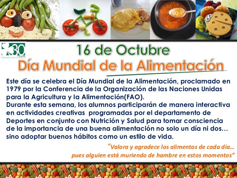 Dia de la Alimentación 2012 pdf