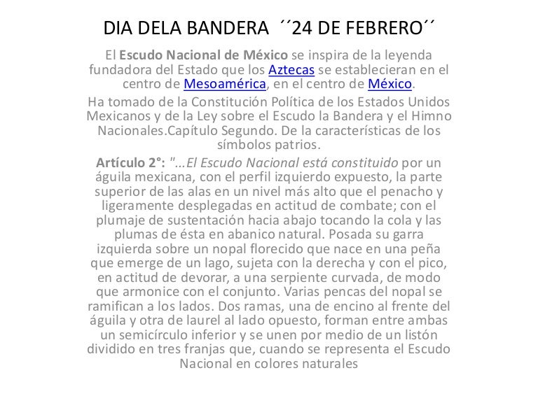 Dia dela bandera ´´24 de febrero´´