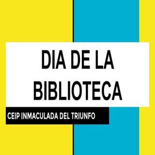 Dia de la biblioteca