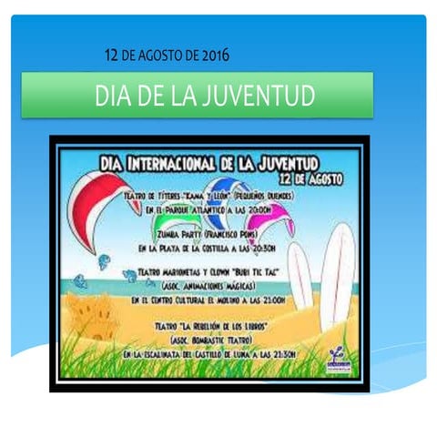 Dia de la juventud | PPTX