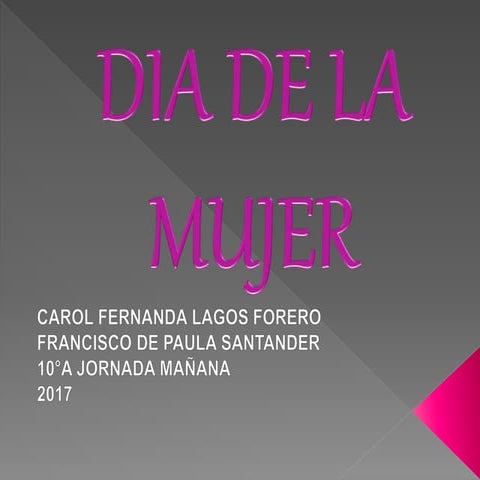 Dia de la mujer