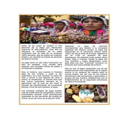 Dia de la papa