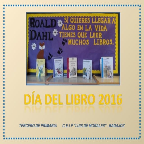 Dia del libro 2016