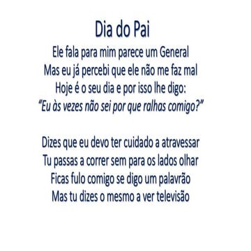 Dia do pai letra e pauta jg