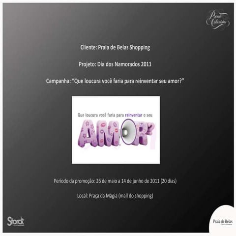 Dia dos namorados Praia de Belas Shopping 2011