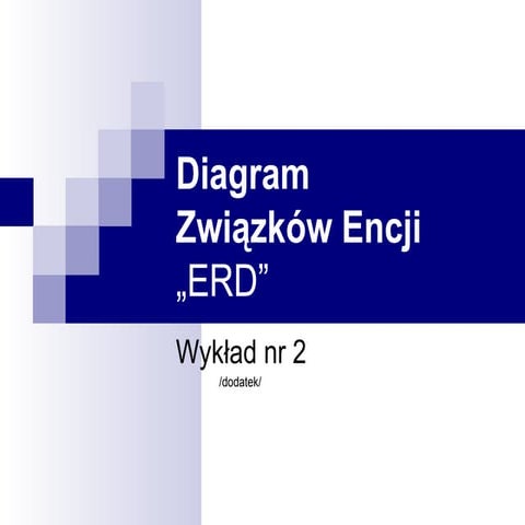 Diadram związków encji