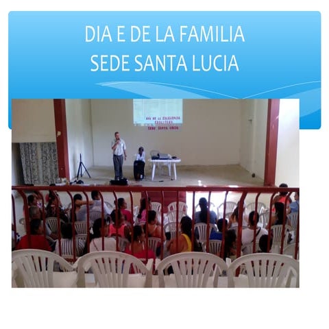 DIA DE LA EXCELENCIA EDUCATIVA SEDE SANTA LUCIA