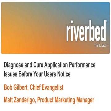 Diagnose and Cure Application Performance Issues Before Your Users Notice