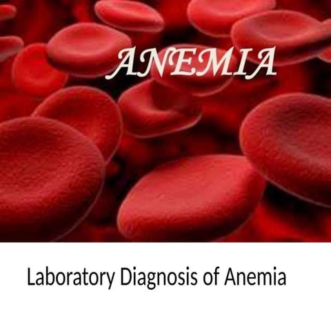 Diagnosis of anemia.................pptx