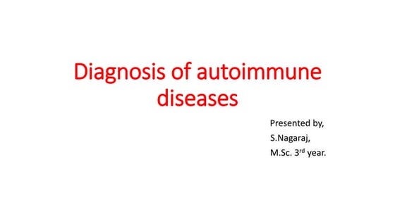 Autoimmune disease mechanisms | PDF