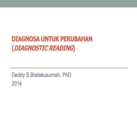 Organizational Diagnostic