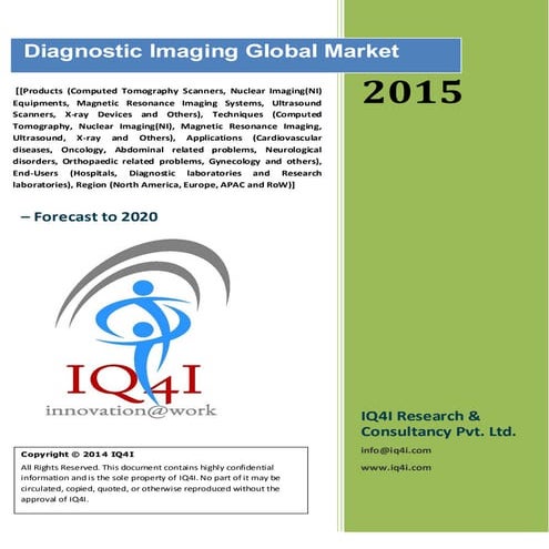 Diagnostic Imaging Global Market - Forecast to 2020
