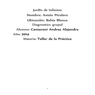 Diagnostico grupal inicial 