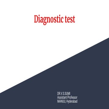 Diagnostic test