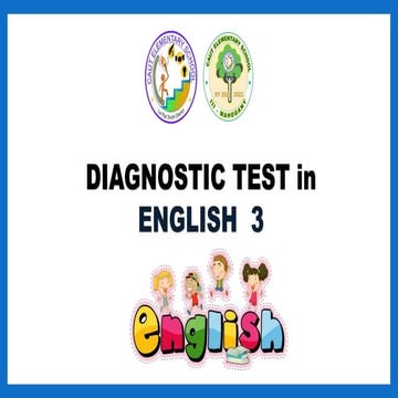 Diagnostic Test English 3.pptx