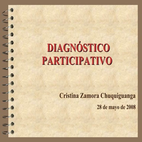Diagnostico Participativo