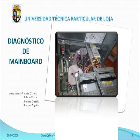 Diagnostico de Mainboard