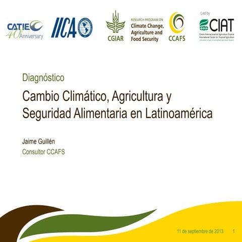 CCAFS Diagnostic of Latin America