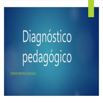 Diagnóstico pedagógico.yenifer.pptx