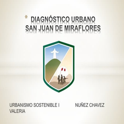 Diagnóstico urbano