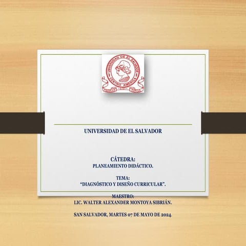 DIAGNÓSTICO Y DISEÑO CURRICULAR PPT..pptx