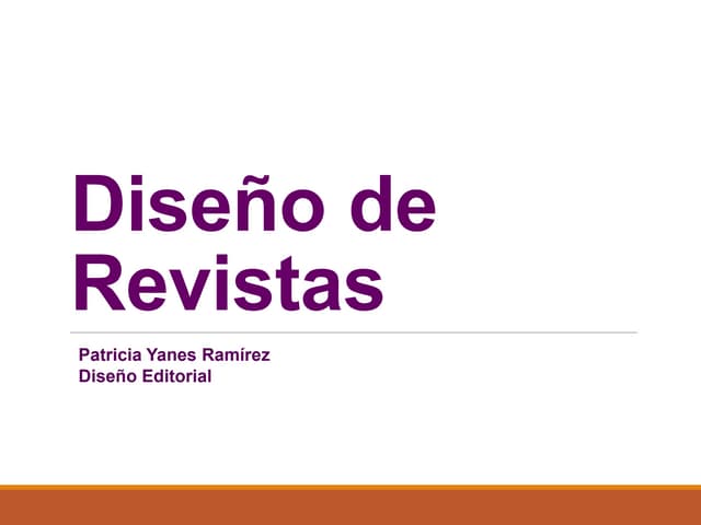 Diagramacion de revista
