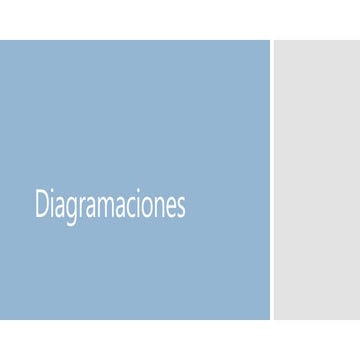 Diagramaciones