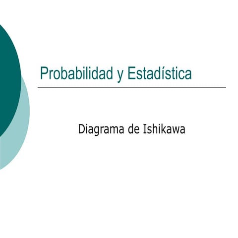 Diagrama de ishikawa