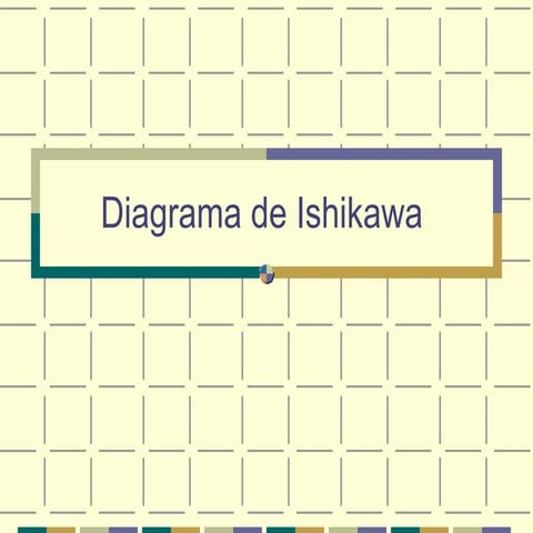 Diagrama de ishikawa