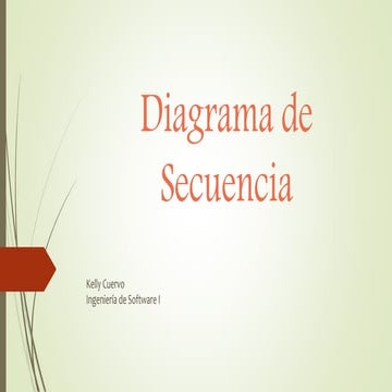 Diagrama de secuencia