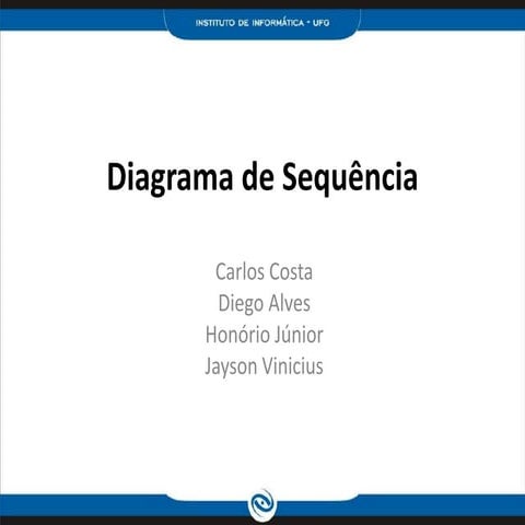 Diagrama de sequência