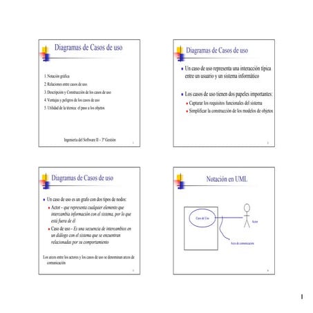 Ejemplos casos de uso | PDF