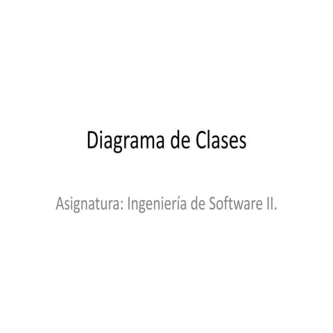 DIAGRAMAS DE CLASE