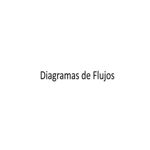 Diagramas de flujos de sistemas y datos