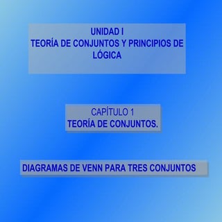 Diagramas venn 3 conjuntos