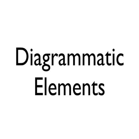 Diagrammatic Elements