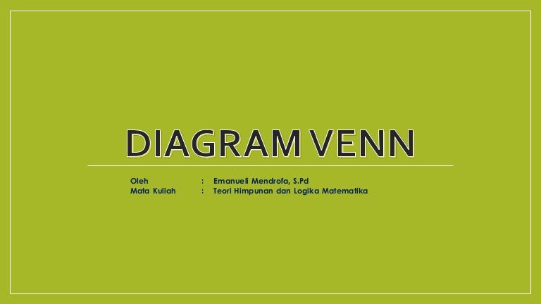 diagram venn beserta contoh soal contoh soal diagram venn