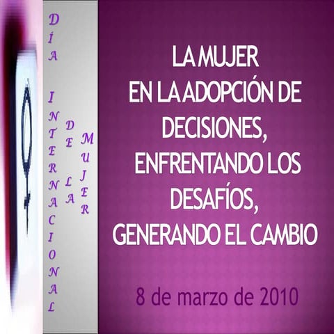 Dia Internacional De La Mujer