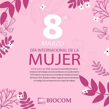 Dia internacional de la mujer