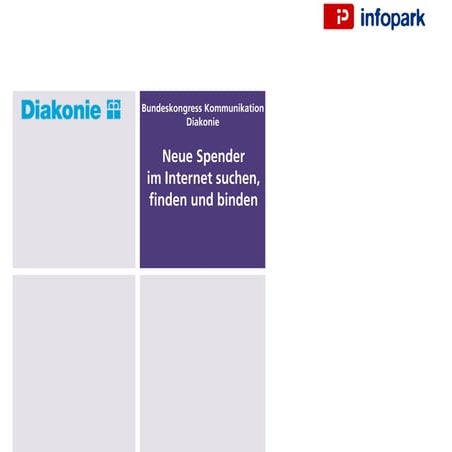 Neue Spender im Internet suchen, finden und binden