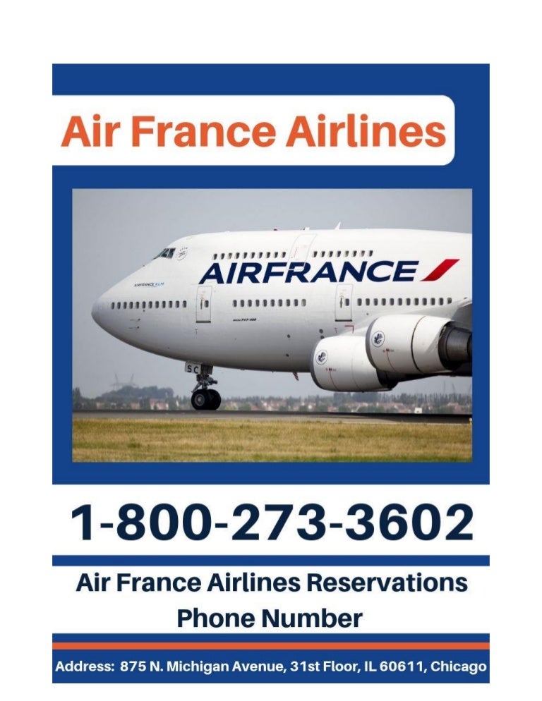 Dial Air France Airlines Reservations Phone Number! +1 8002733602