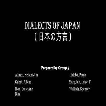 Exploring the Diverse Dialects of Japan: Regional Variations and ...