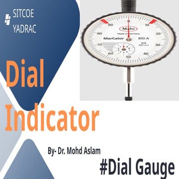 DIAL INDICATOR OR DIAL Gauage for engineering application