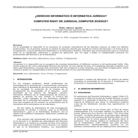 Derecho informatico | PPTX