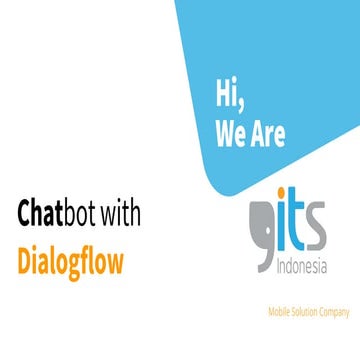 Chatbot With Dialogflow