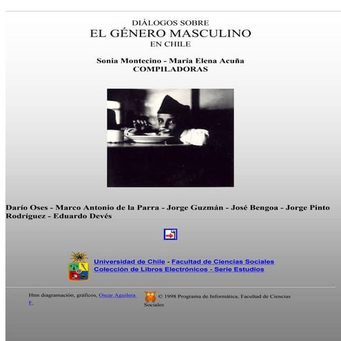 Diálogos Sobre el Género Masculino
